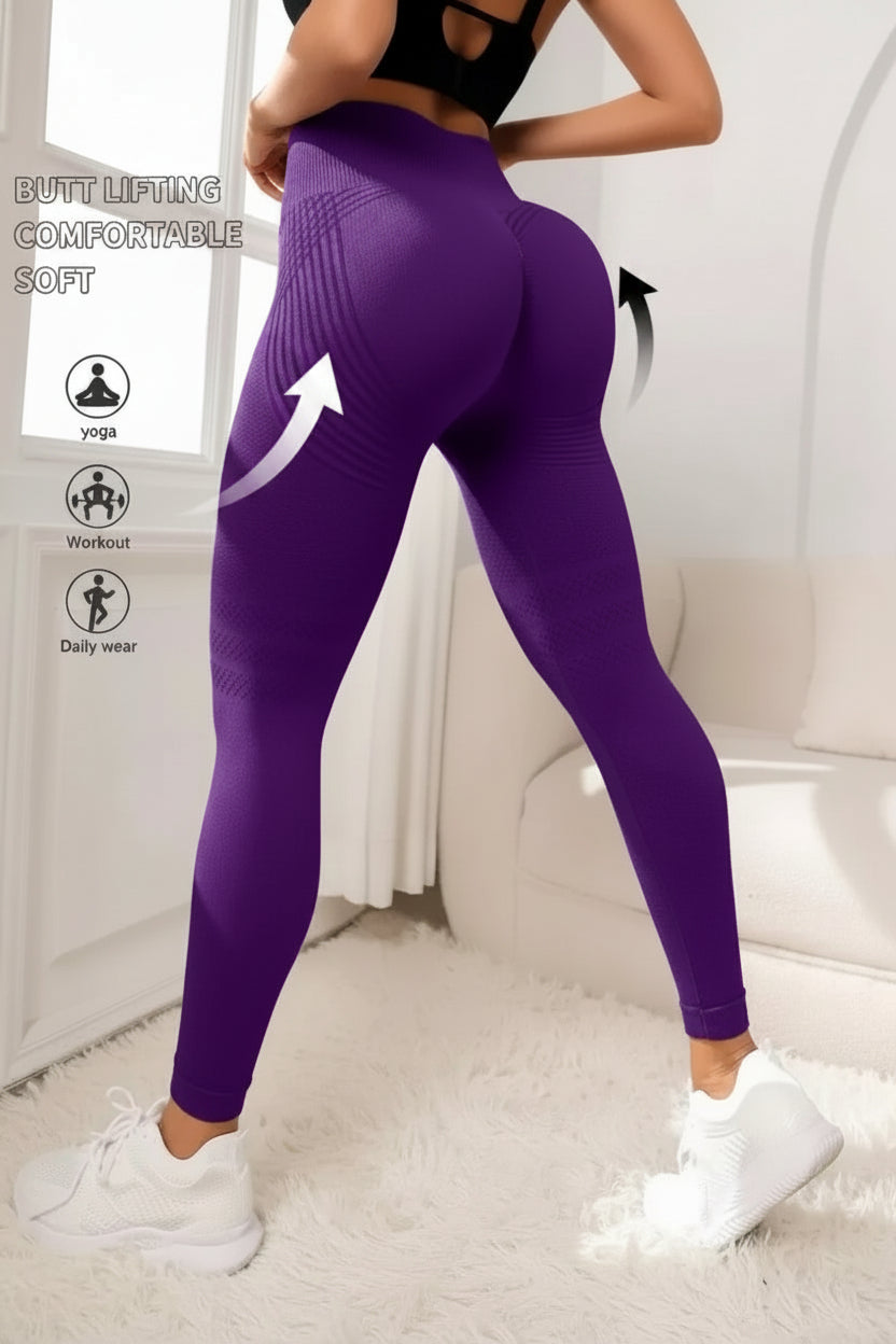 Slimove Cellulite 3D Leggings, High Waisted Butt Lifting Tummy Training Control, anti Cellulite Legging for Gym Workout